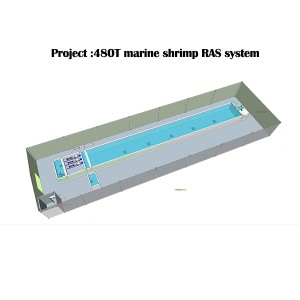 480T indoor fish farm system