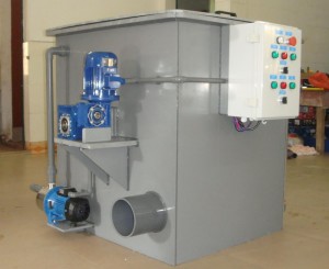 Automatic 20-200T/Hr drum filter for the recirculating aquaculture/fish farm system